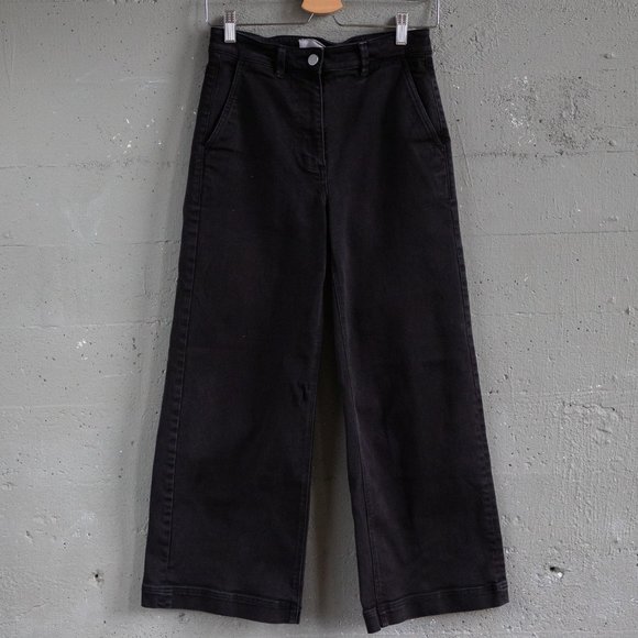 Everlane Black Wide Leg Pants - Picture 1 of 4